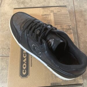 Coach women’s SOHO black/charcoal Sneakers